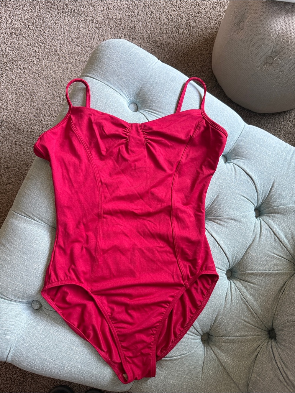 Bloch women’s red leotard size L - like new